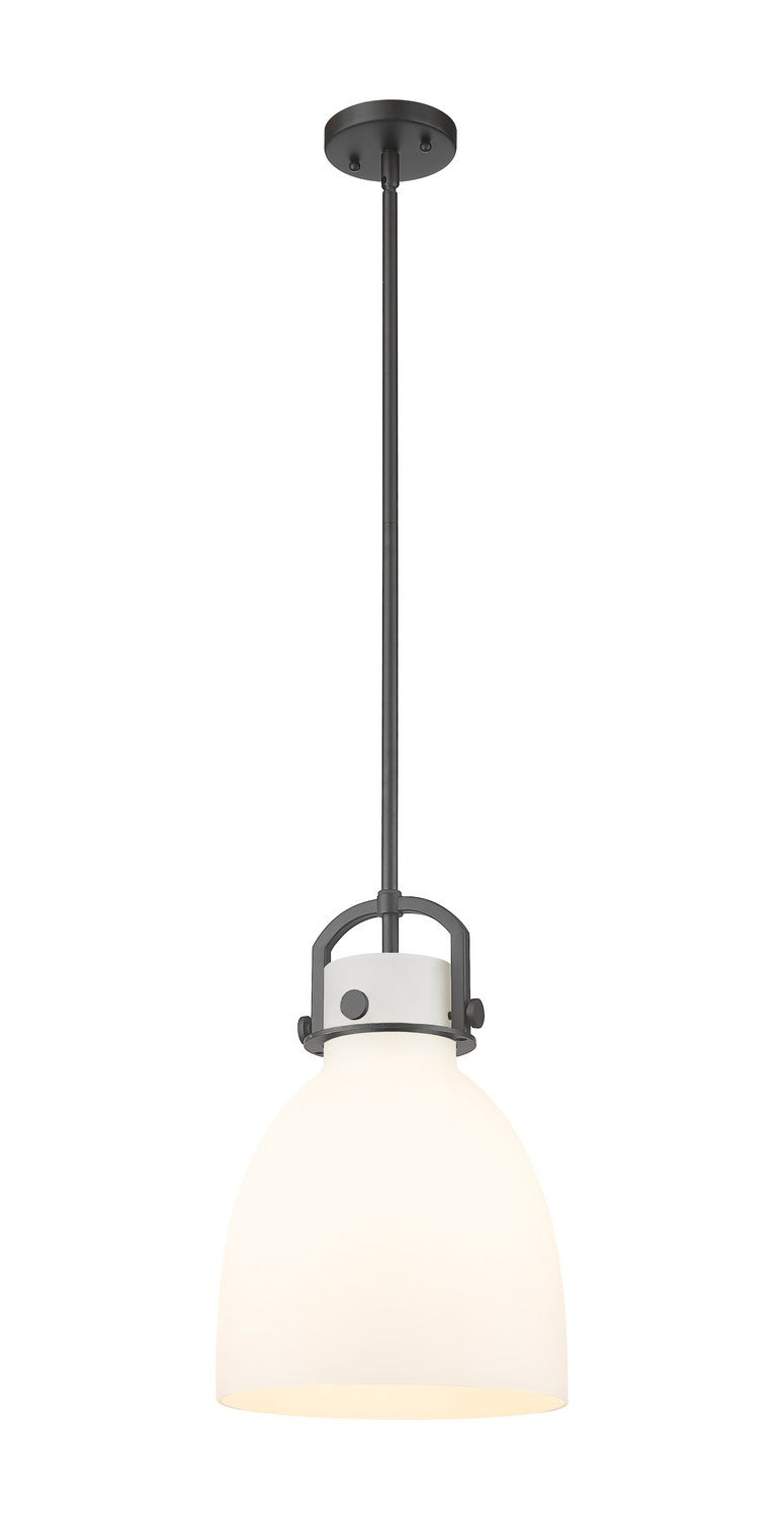 Innovations Downtown Urban 410-1SM-BK-G412-10WH Pendant Light - Matte Black