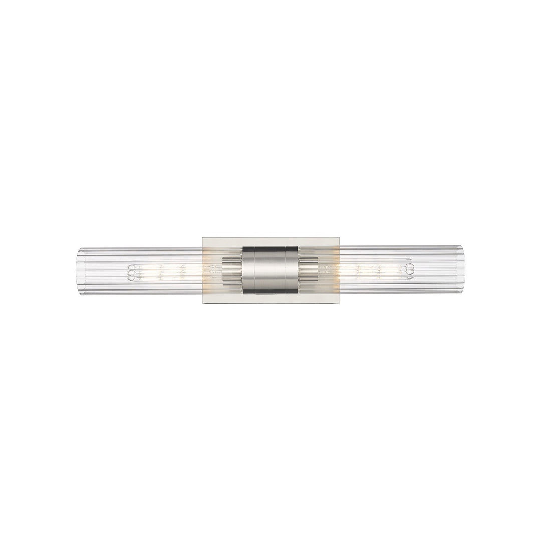 Innovations Downtown Urban 429-2WL-SN-G429-11CL Bath Vanity Light 5 in. wide - Satin Nickel