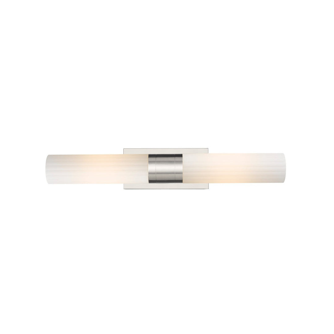 Innovations Downtown Urban 429-2WL-SN-G429-11WH Bath Vanity Light 5 in. wide - Satin Nickel