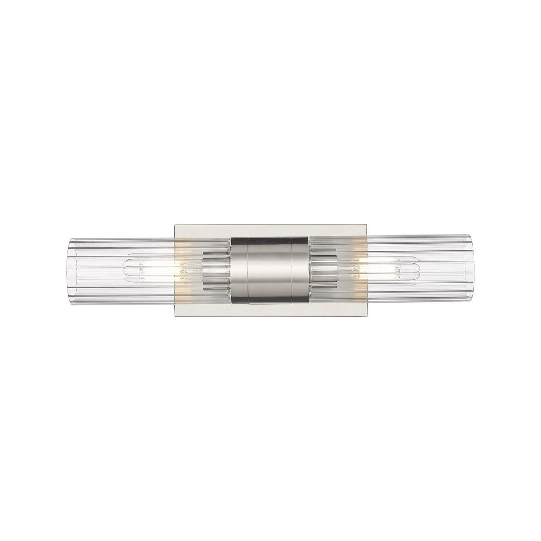Innovations Downtown Urban 429-2WL-SN-G429-8CL Bath Vanity Light 5 in. wide - Satin Nickel