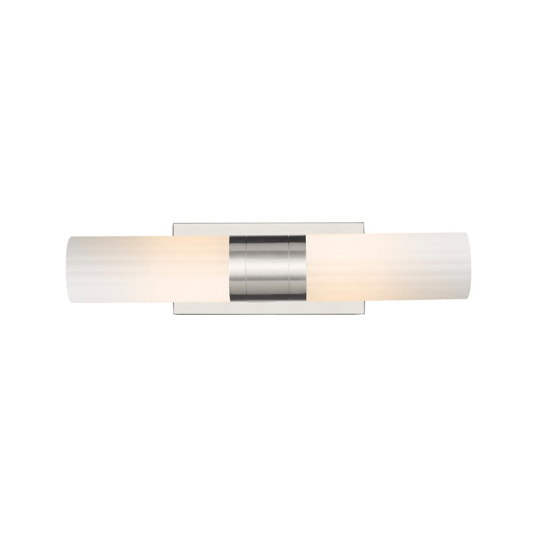 Innovations Downtown Urban 429-2WL-SN-G429-8WH Bath Vanity Light 5 in. wide - Satin Nickel