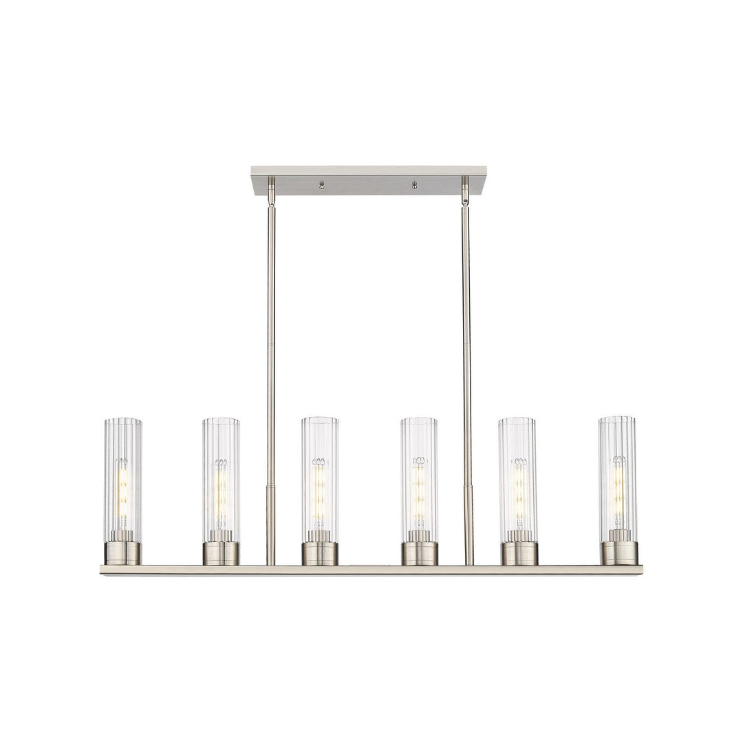 Innovations Downtown Urban 429-6I-SN-G429-11CL Pendant Light - Satin Nickel