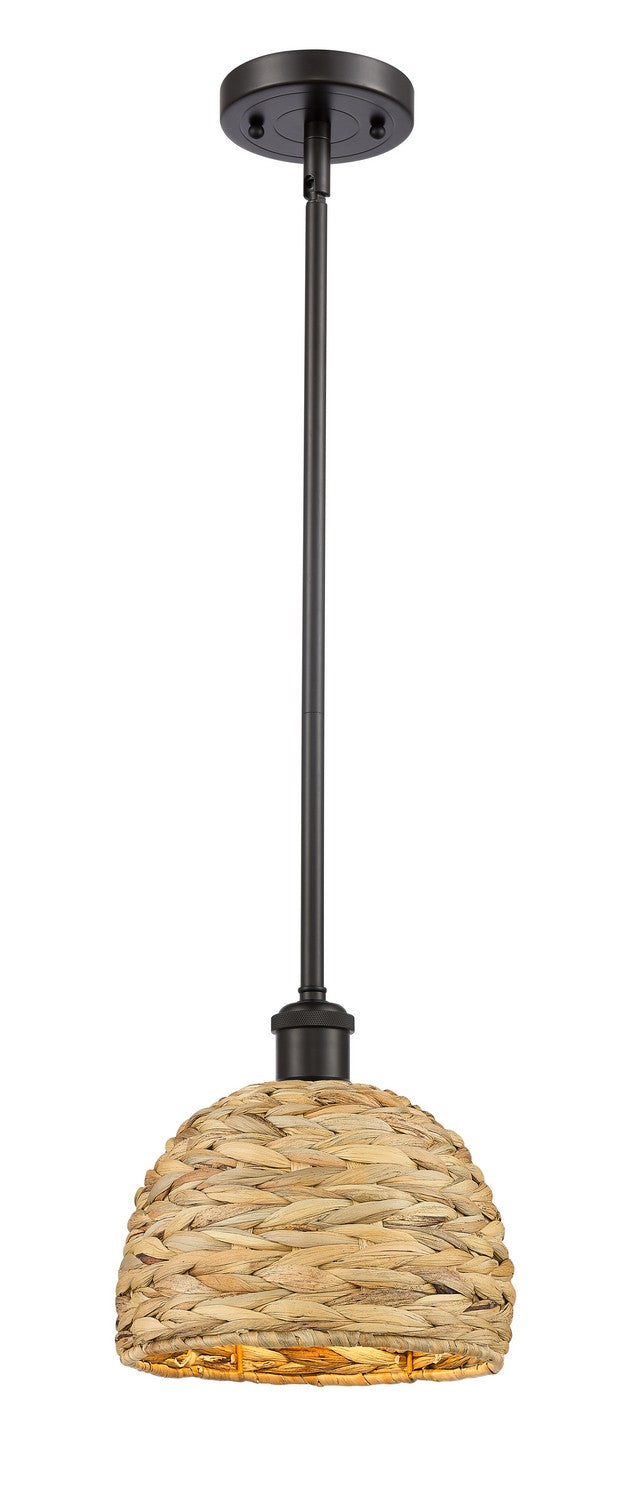 Innovations Downtown Urban 516-1S-OB-RBD-8-NAT Pendant Light - Oil Rubbed Bronze