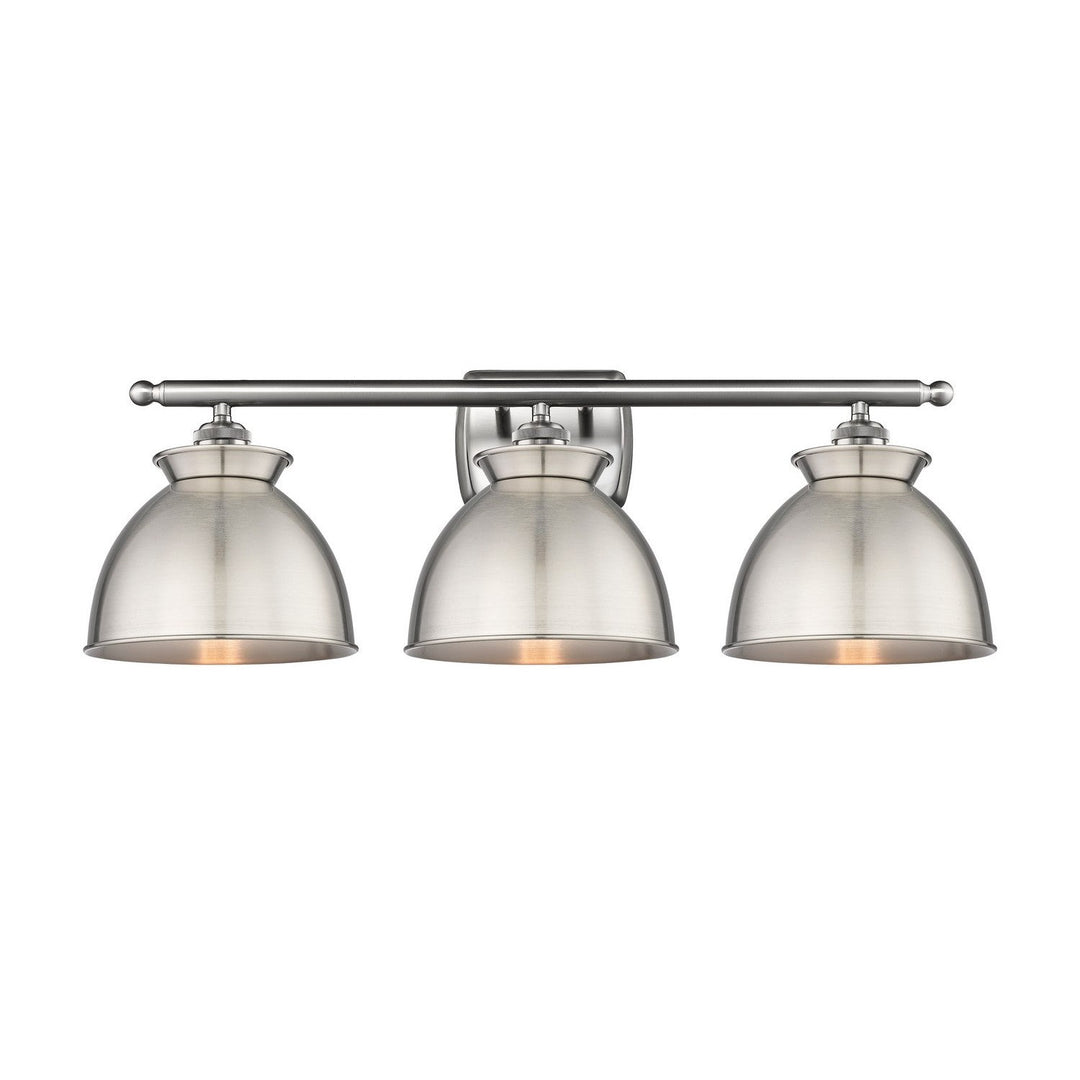 Innovations Ballston 516-3W-SN-M14-SN Bath Vanity Light 28 in. wide - Brushed Satin Nickel