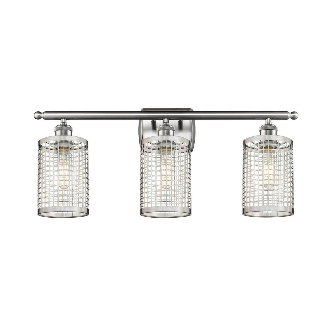 Innovations Downtown Urban 516-3W-SN-M18-SN Bath Vanity Light 26 in. wide - Satin Nickel