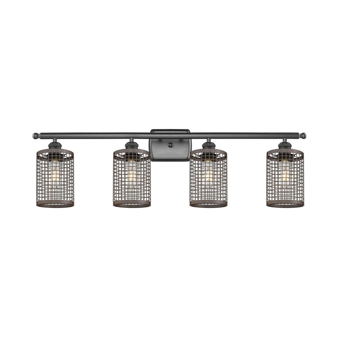 Innovations Downtown Urban 516-4W-OB-M18-OB Bath Vanity Light 36 in. wide - Oil Rubbed Bronze
