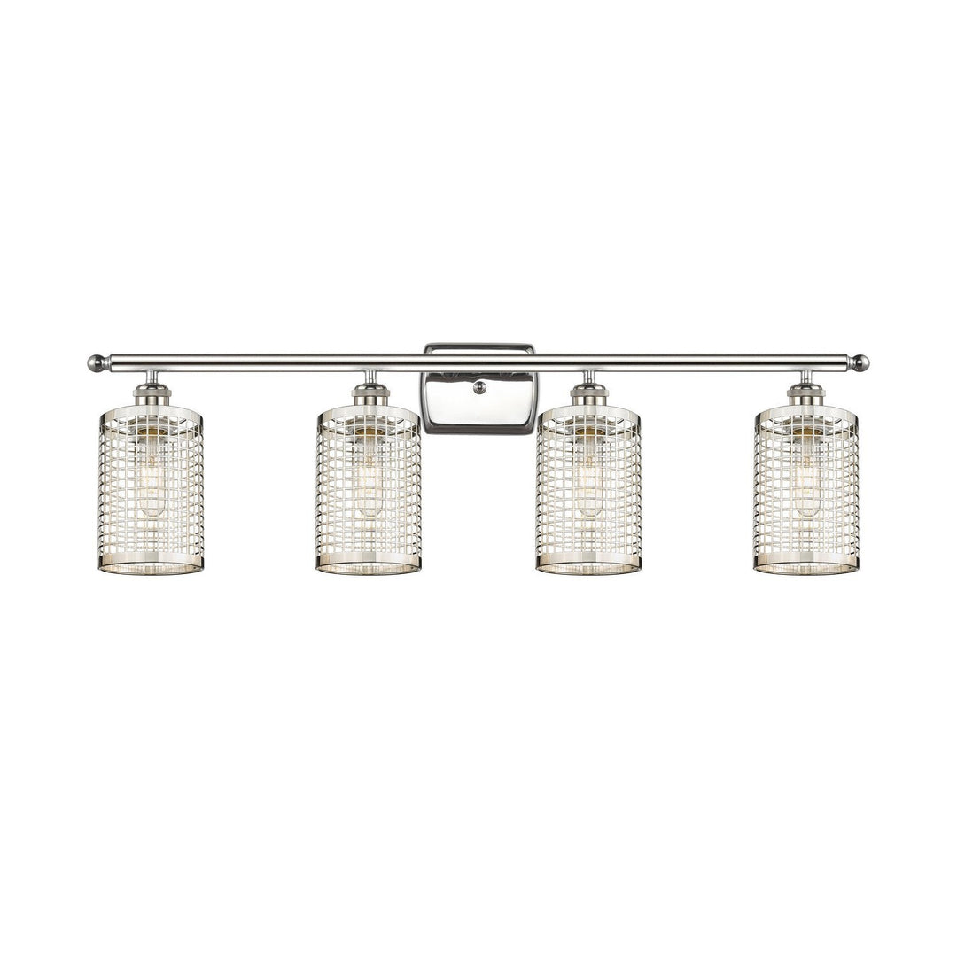 Innovations Downtown Urban 516-4W-PN-M18-PN Bath Vanity Light 36 in. wide - Polished Nickel