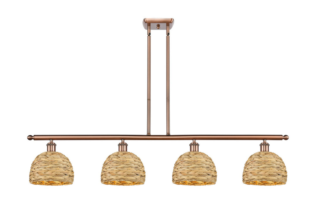 Innovations Downtown Urban 516-4I-AC-RBD-8-NAT Pendant Light - Antique Copper