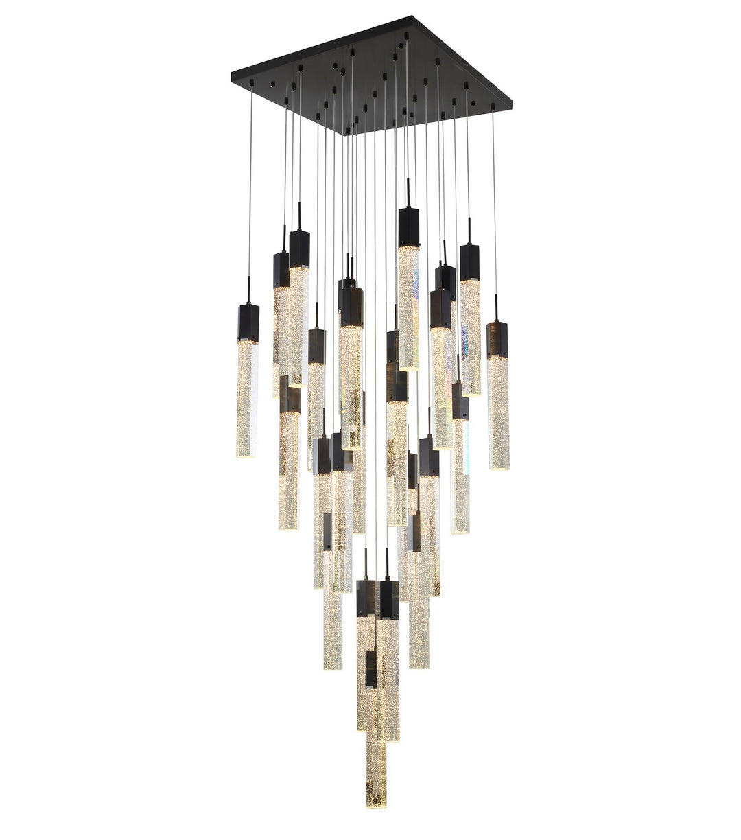 Bethel International ADS29C27BG Chandelier Light - Black