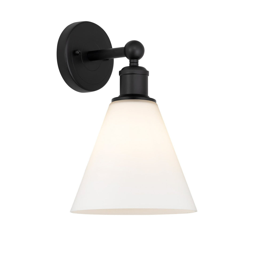 Innovations Downtown Urban 616-1W-BK-GBC-81 Wall Sconce Light - Matte Black