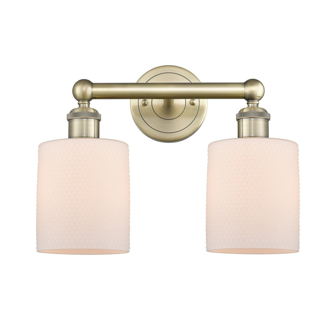 Innovations Edison 616-2W-AB-G111 Bath Vanity Light 14 in. wide - Antique Brass