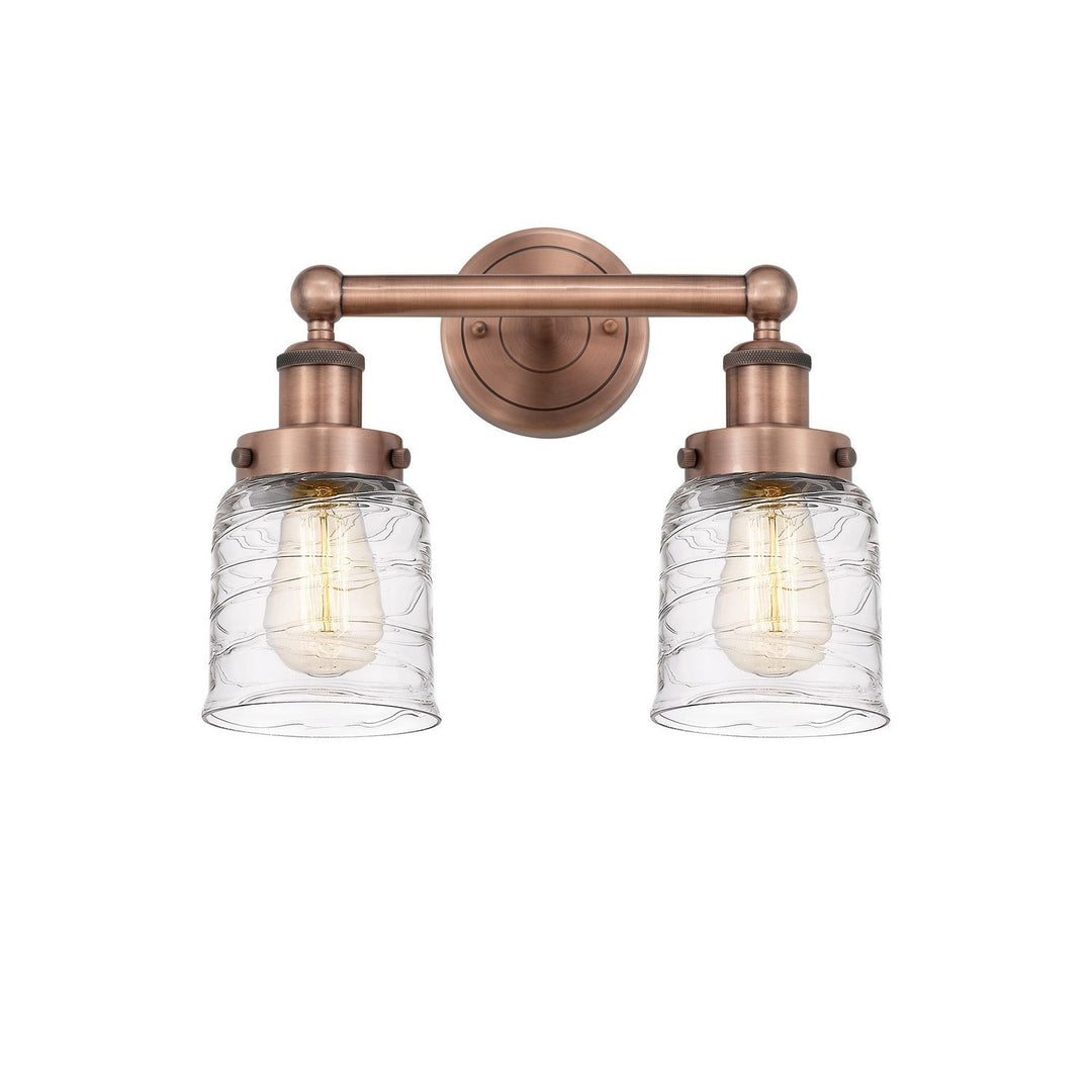 Innovations Edison 616-2W-AC-G513 Bath Vanity Light 16 in. wide - Antique Copper