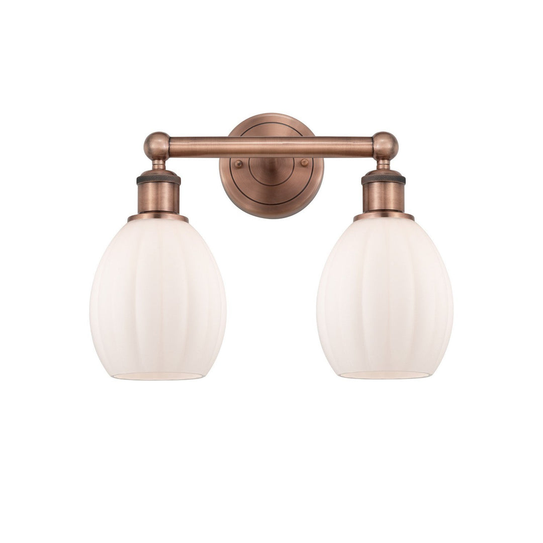 Innovations Edison 616-2W-AC-G81 Bath Vanity Light 15 in. wide - Antique Copper