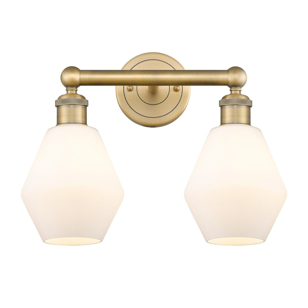 Innovations Edison 616-2W-BB-G651-6 Bath Vanity Light 15 in. wide - Brushed Brass