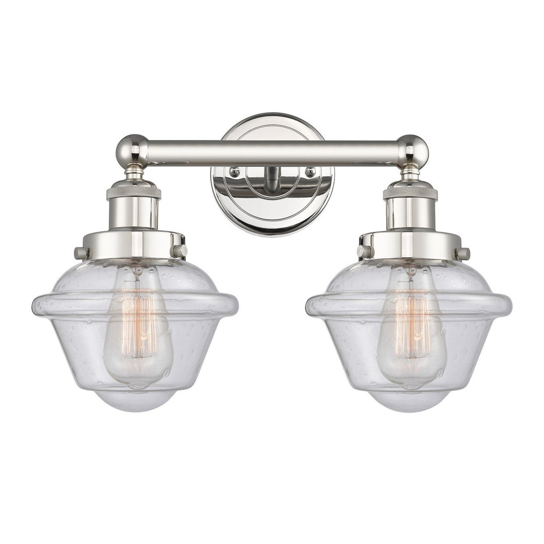Innovations Edison 616-2W-PN-G534 Bath Vanity Light 16 in. wide - Polished Nickel