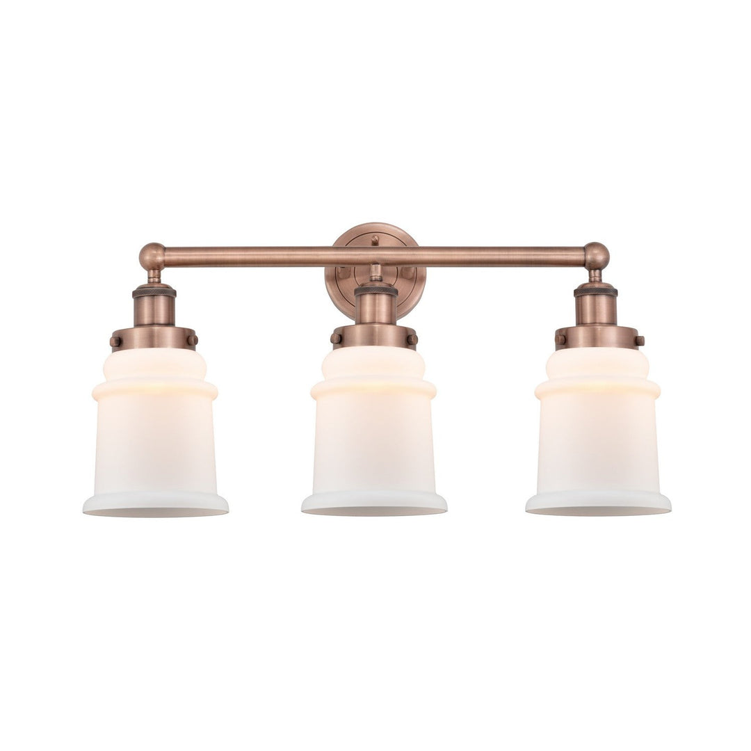 Innovations Edison 616-3W-AC-G181 Bath Vanity Light 24 in. wide - Antique Copper