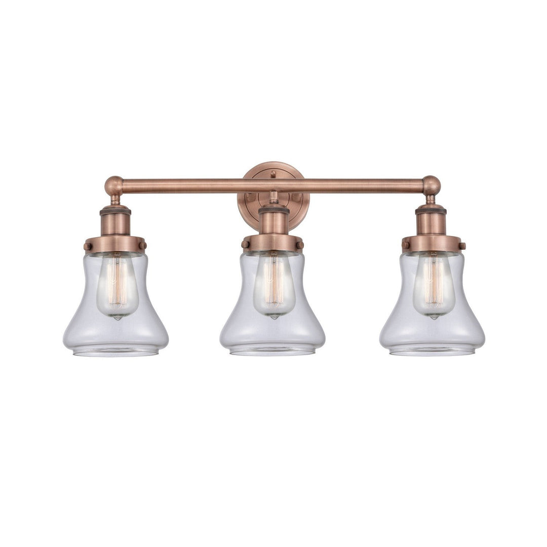 Innovations Edison 616-3W-AC-G192 Bath Vanity Light 25 in. wide - Antique Copper