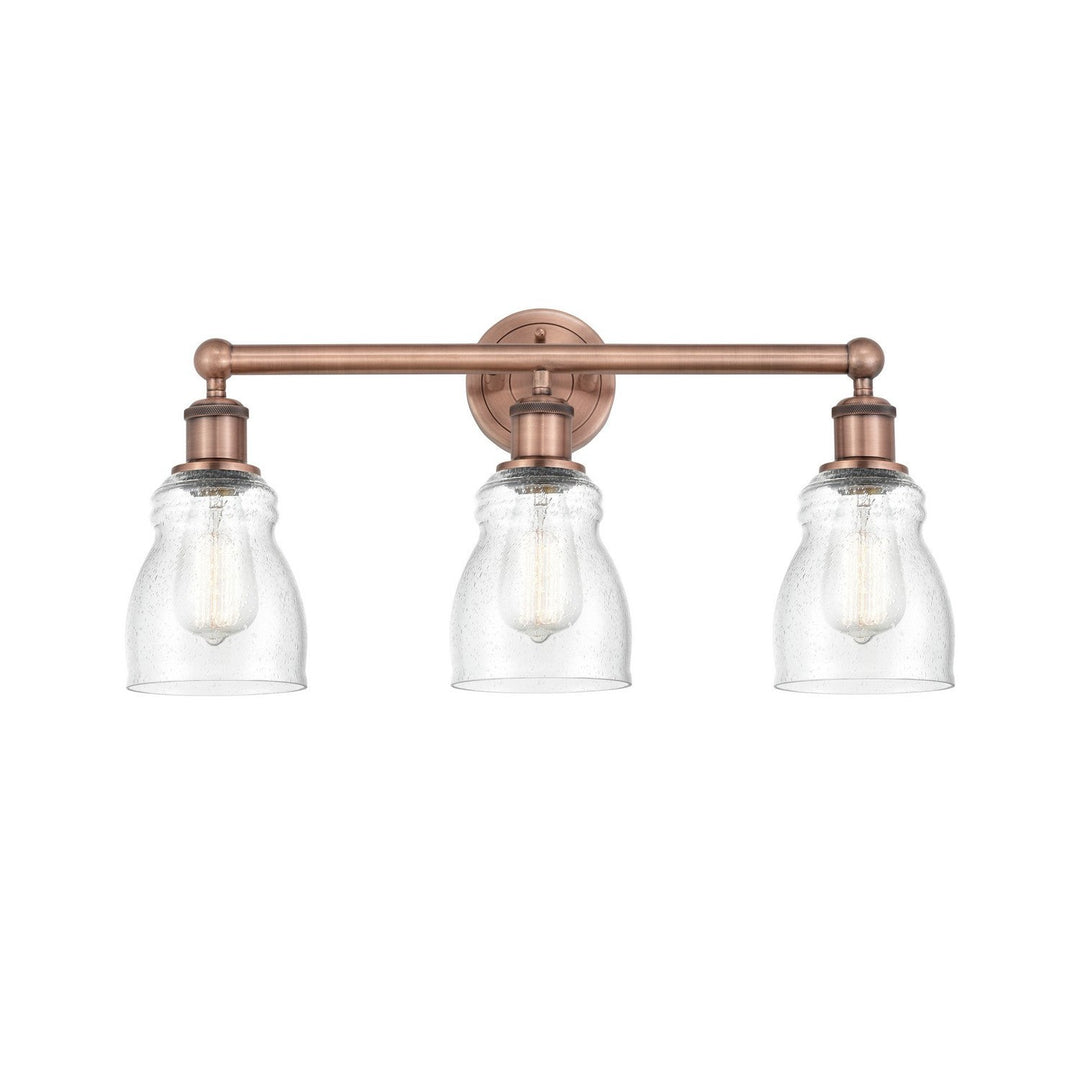 Innovations Edison 616-3W-AC-G394 Bath Vanity Light 23 in. wide - Antique Copper