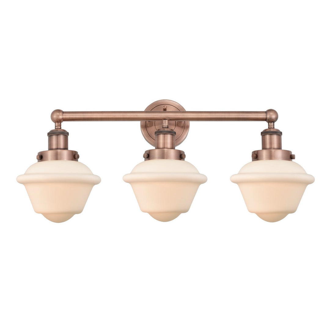 Innovations Edison 616-3W-AC-G531 Bath Vanity Light 25 in. wide - Antique Copper