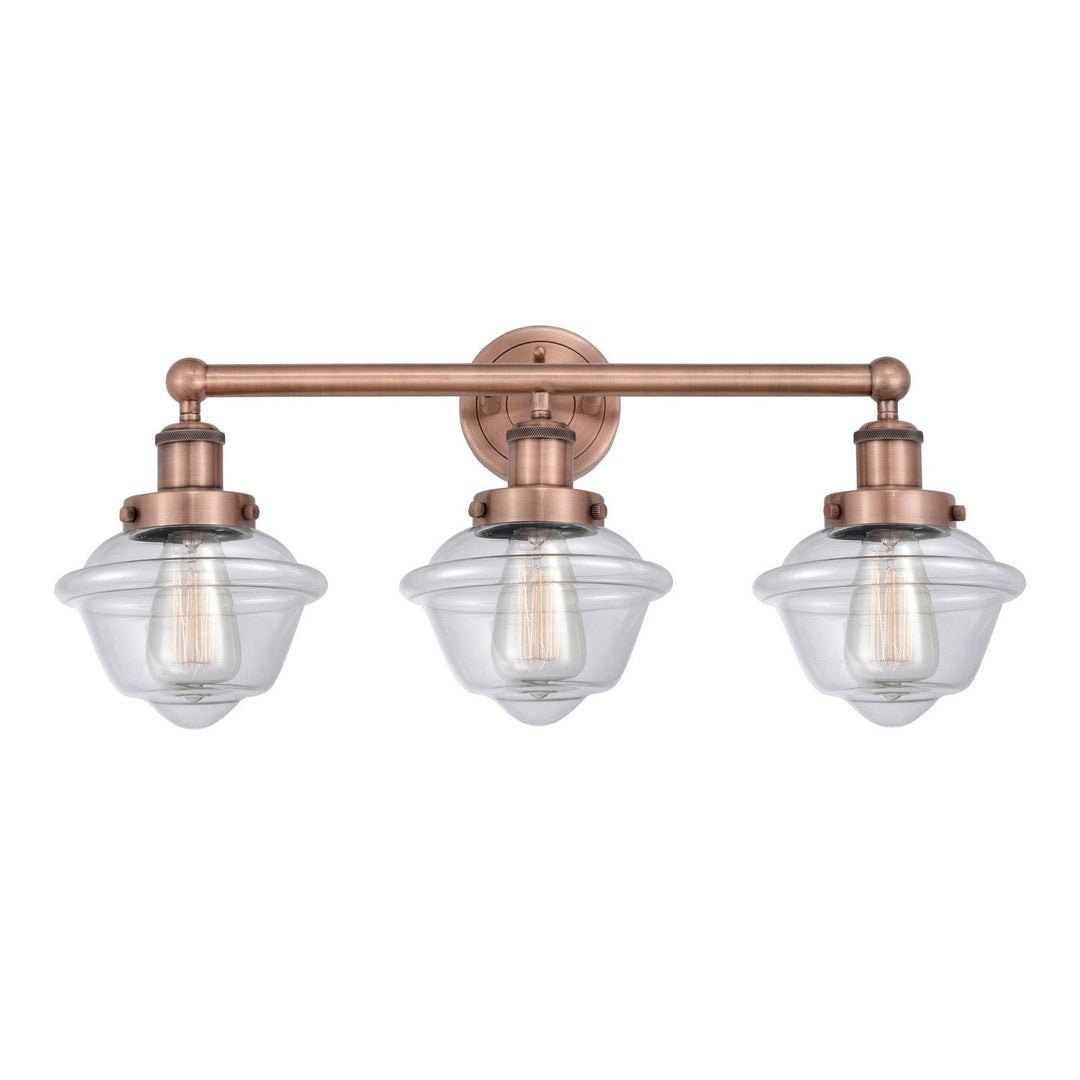 Innovations Edison 616-3W-AC-G532 Bath Vanity Light 25 in. wide - Antique Copper