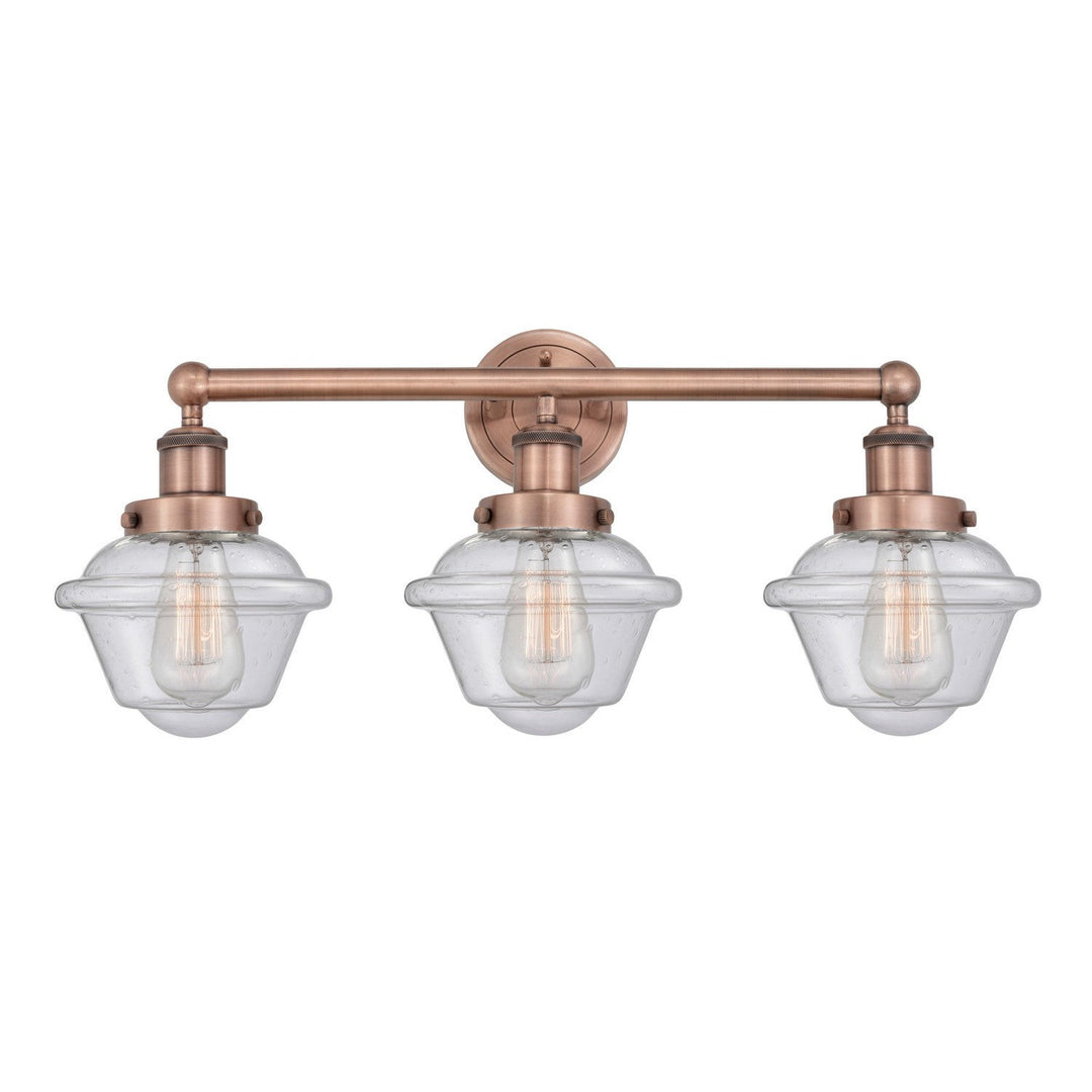 Innovations Edison 616-3W-AC-G534 Bath Vanity Light 25 in. wide - Antique Copper