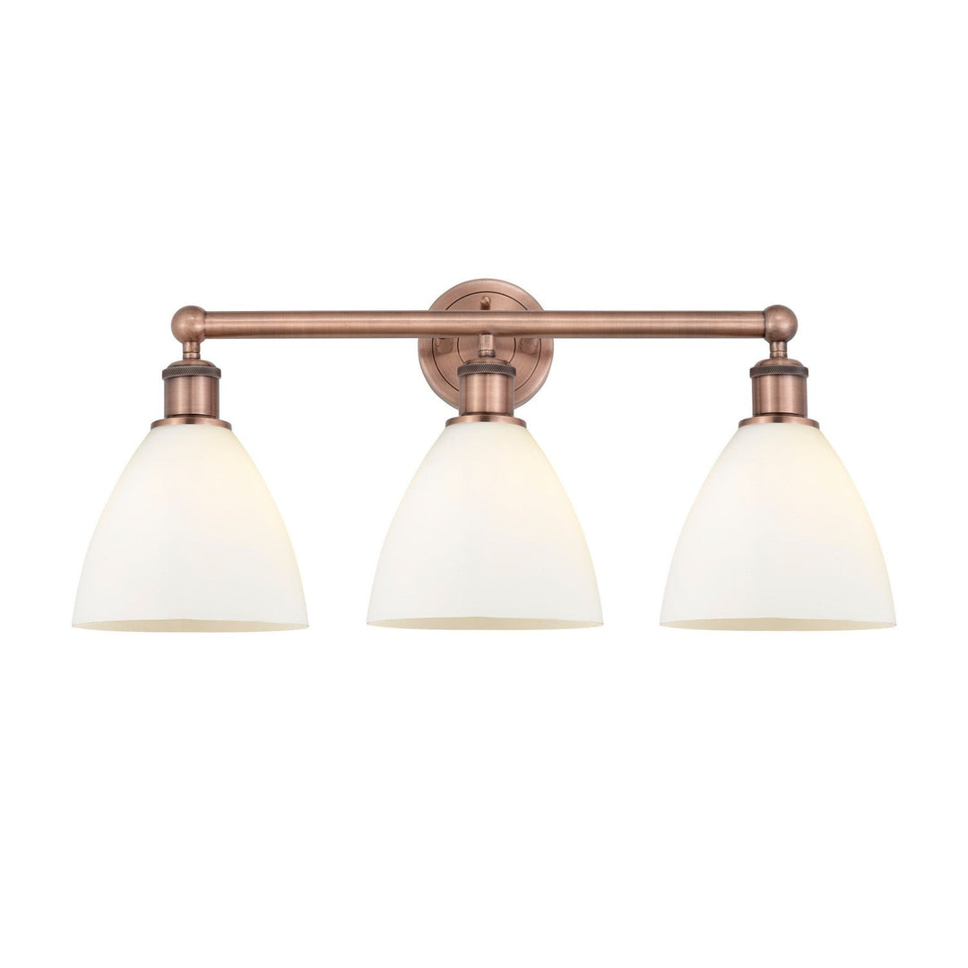 Innovations Edison 616-3W-AC-GBD-751 Bath Vanity Light 26 in. wide - Antique Copper