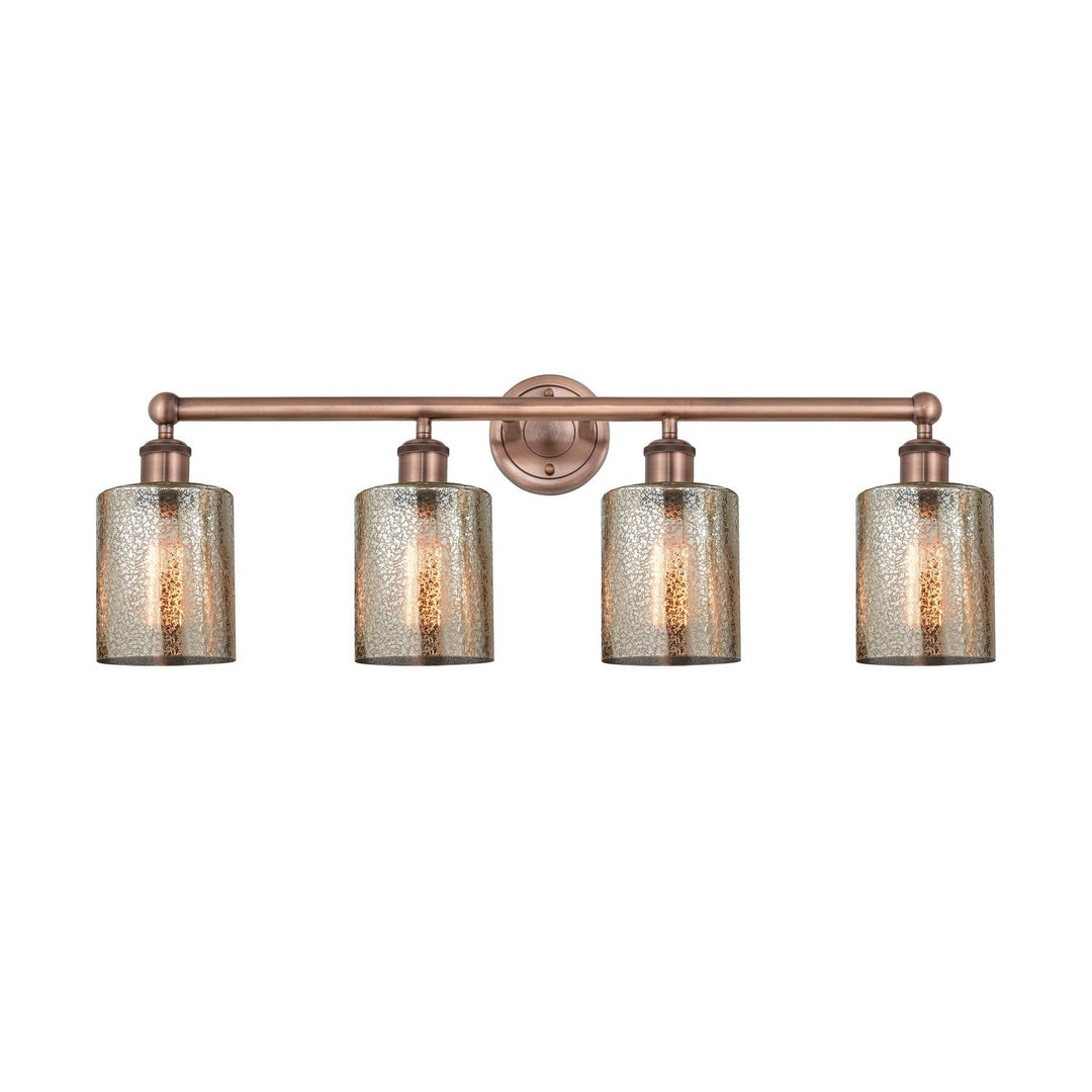 Innovations Edison 616-4W-AC-G116 Bath Vanity Light 32 in. wide - Antique Copper