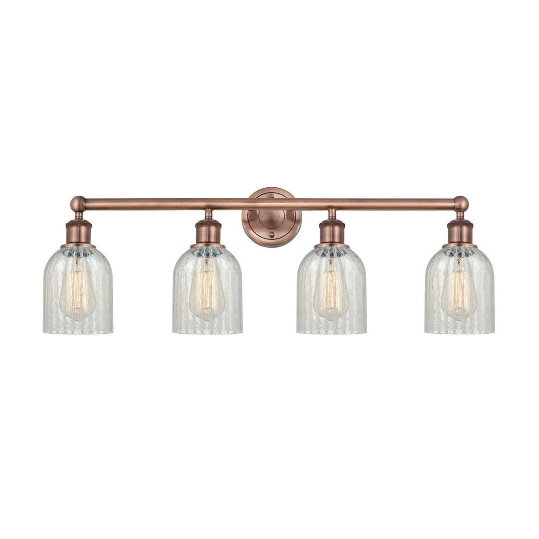 Innovations Edison 616-4W-AC-G2511 Bath Vanity Light 32 in. wide - Antique Copper