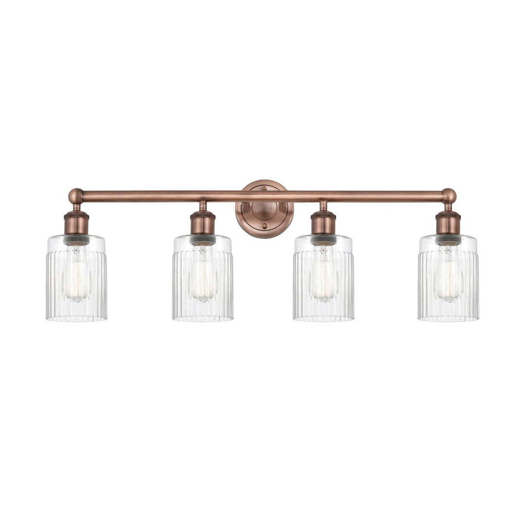 Innovations Edison 616-4W-AC-G342 Bath Vanity Light 32 in. wide - Antique Copper
