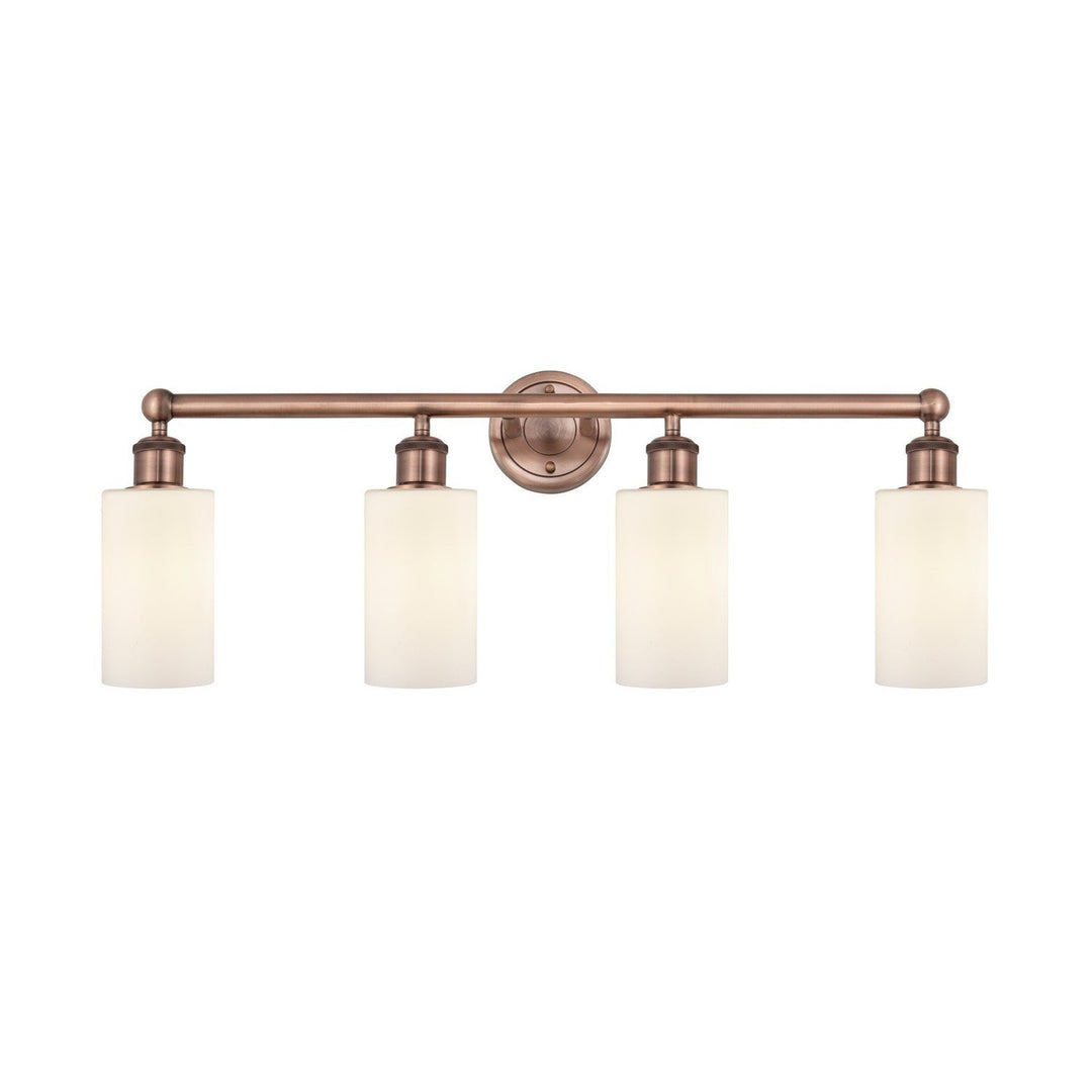 Innovations Edison 616-4W-AC-G801 Bath Vanity Light 31 in. wide - Antique Copper