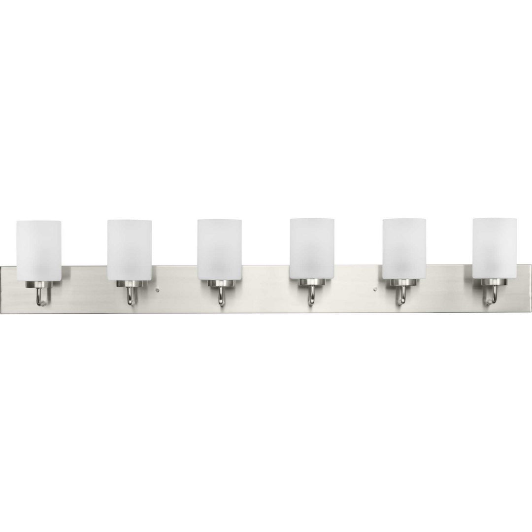 Progress Merry P300421-009 Bath Vanity Light 48 in. wide - Brushed Nickel