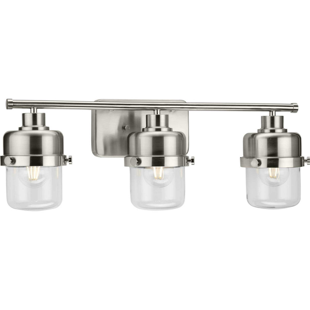 Progress Beckner P300424-009 Bath Vanity Light 25 in. wide - Brushed Nickel