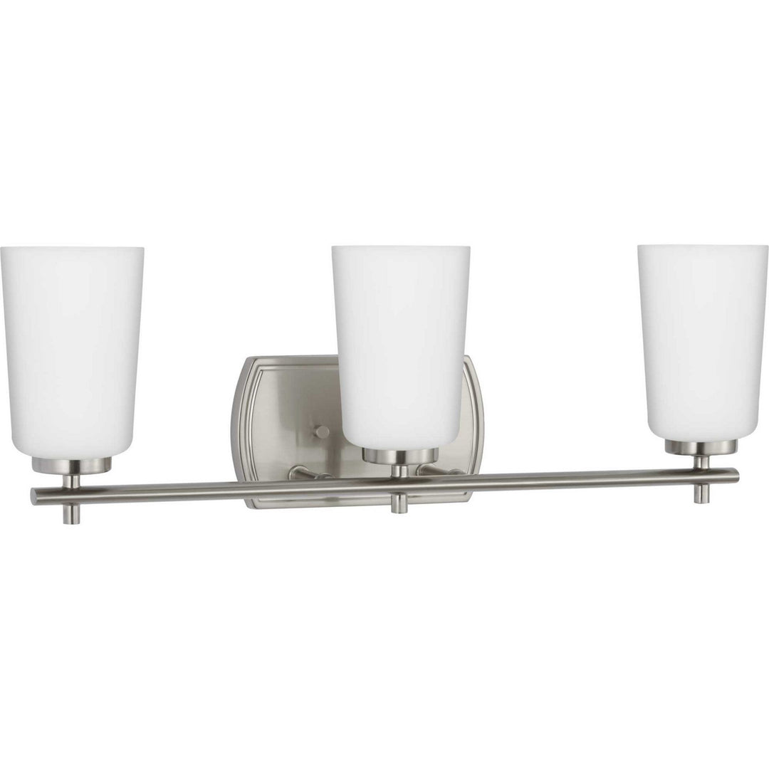 Progress Adley P300467-009 Bath Vanity Light 23 in. wide - Brushed Nickel