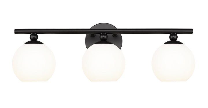 Z-Lite Neoma 1100-3V-MB Bath Vanity Light 22 in. wide - Matte Black