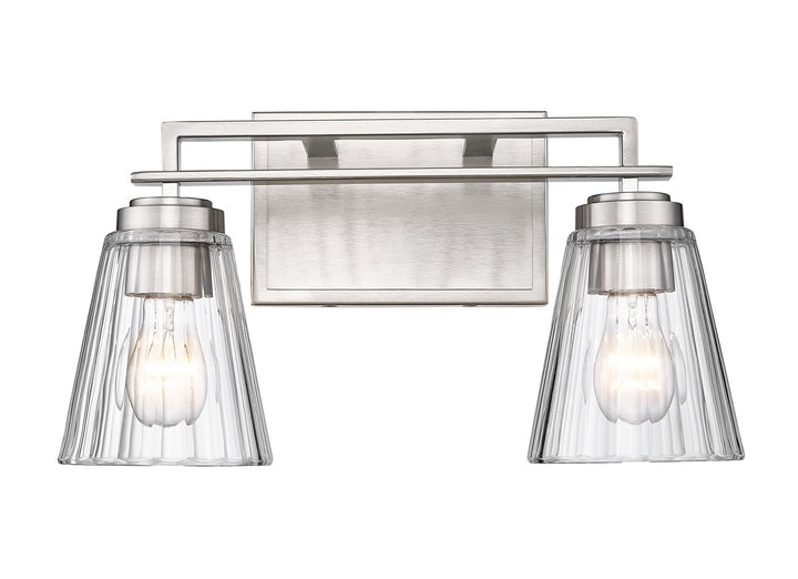 Z-Lite Lyna 823-2V-BN Bath Vanity Light 16 in. wide - Brushed Nickel