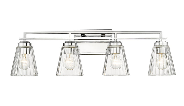 Z-Lite Lyna 823-4V-CH Bath Vanity Light 31 in. wide - Chrome