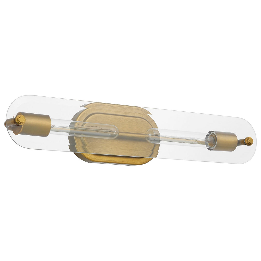 Nuvo Teton 60-7712 Bath Vanity Light 22 in. wide - Natural Brass