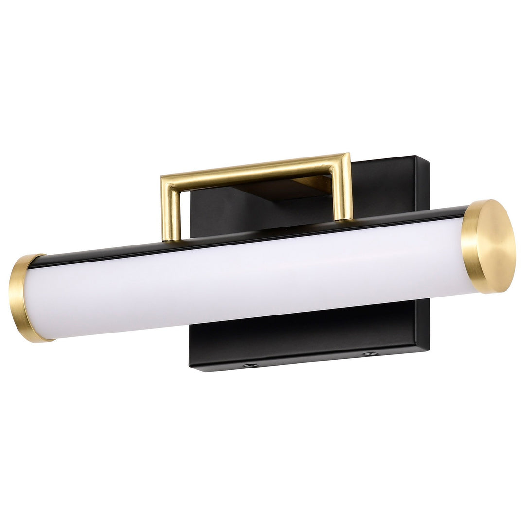 Nuvo Solano 62-1537 Bath Vanity Light 12 in. wide - Matte Black