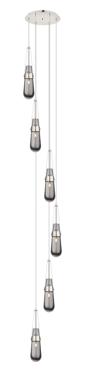 Innovations Downtown Urban 116-452-1P-PN-G452-4SM Pendant Light - Polished Nickel