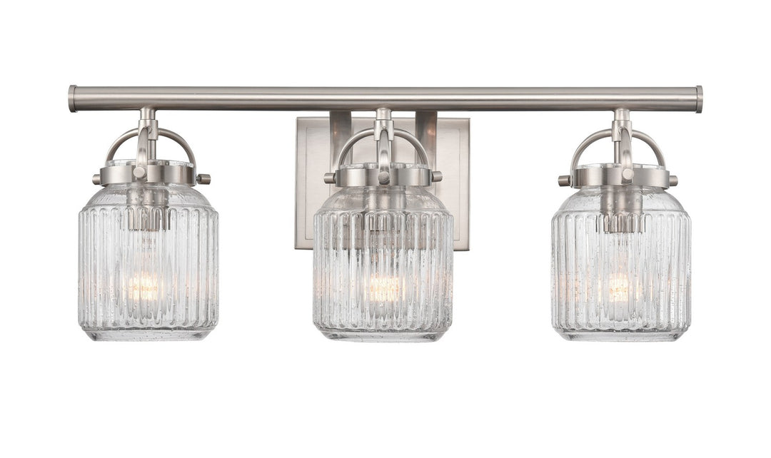 Innovations Downtown Urban 416-3W-SN-G416-6SDY Bath Vanity Light 22 in. wide - Satin Nickel