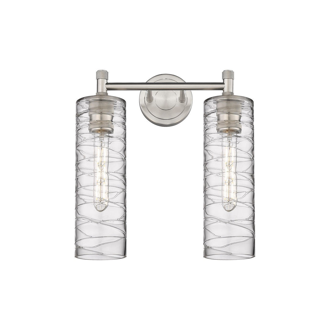Innovations Downtown Urban 434-2W-SN-G434-12DE Bath Vanity Light 14 in. wide - Satin Nickel