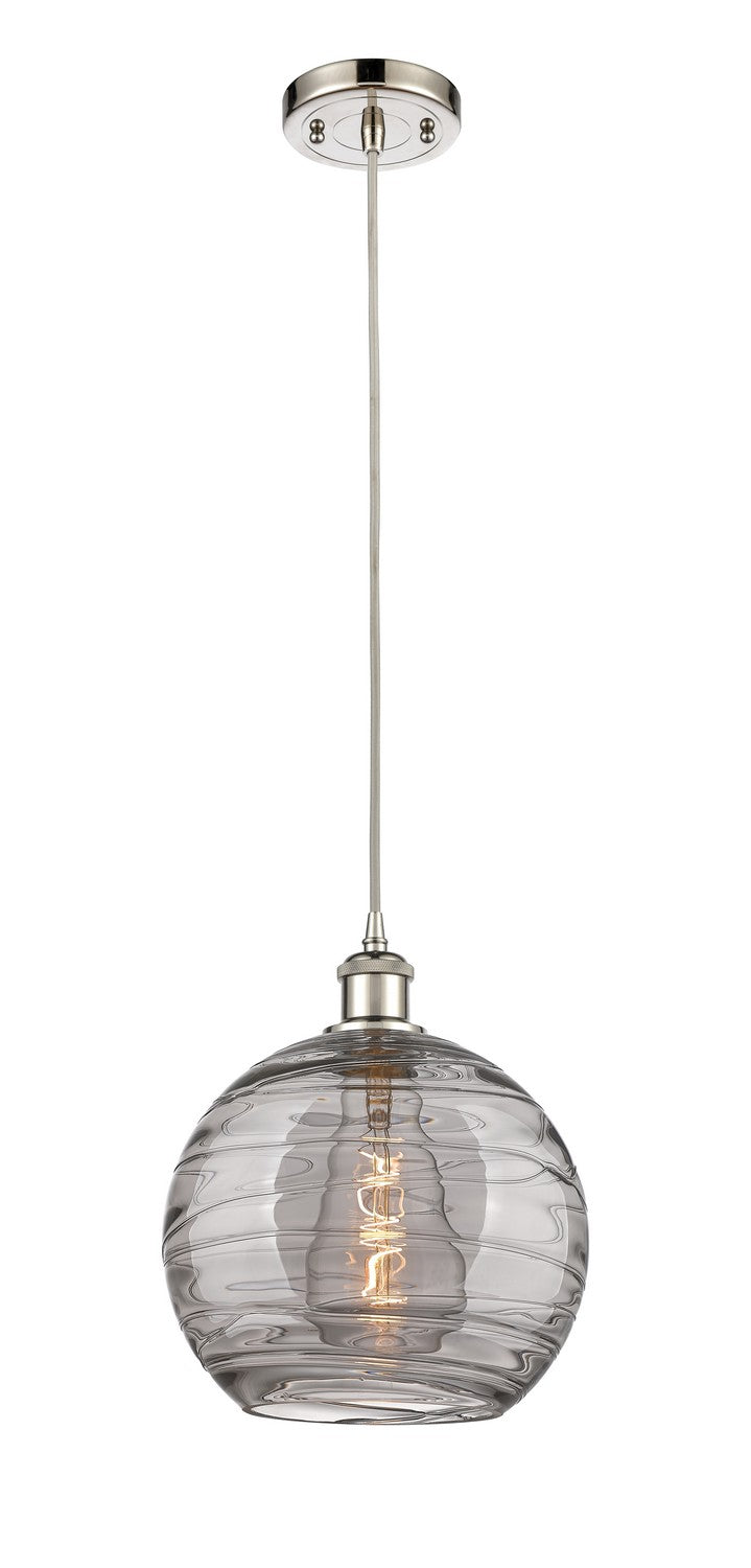 Innovations Ballston 516-1P-PN-G1213-10SM Pendant Light - Polished Nickel