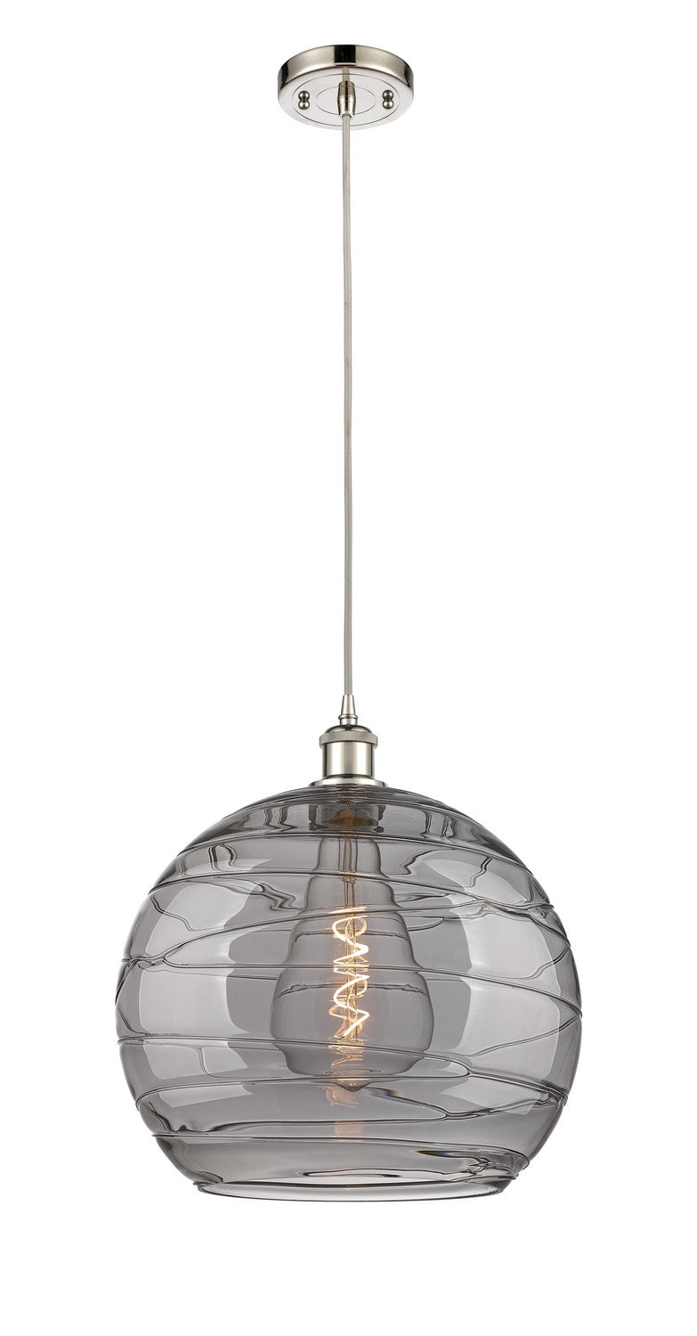 Innovations Ballston 516-1P-PN-G1213-14SM Pendant Light - Polished Nickel