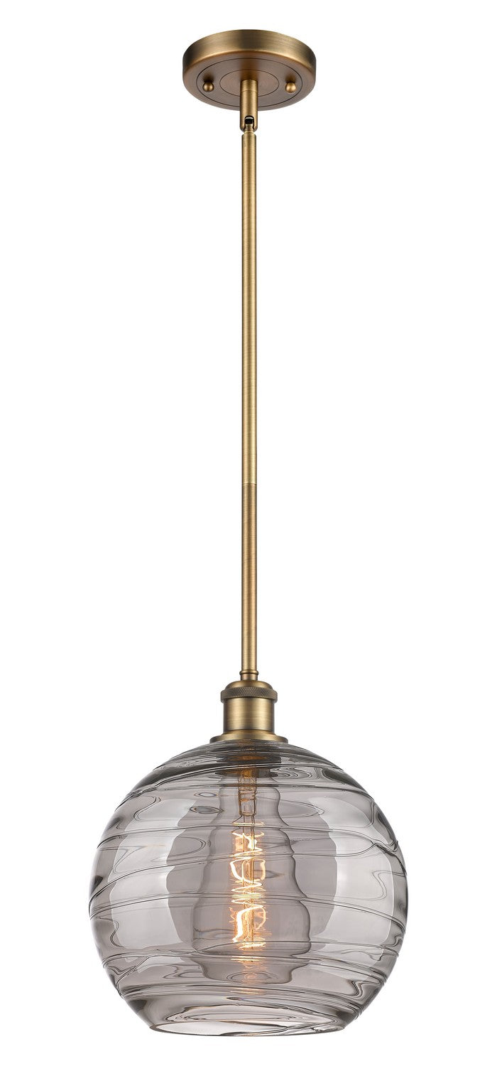 Innovations Ballston 516-1S-BB-G1213-10SM Pendant Light - Brushed Brass