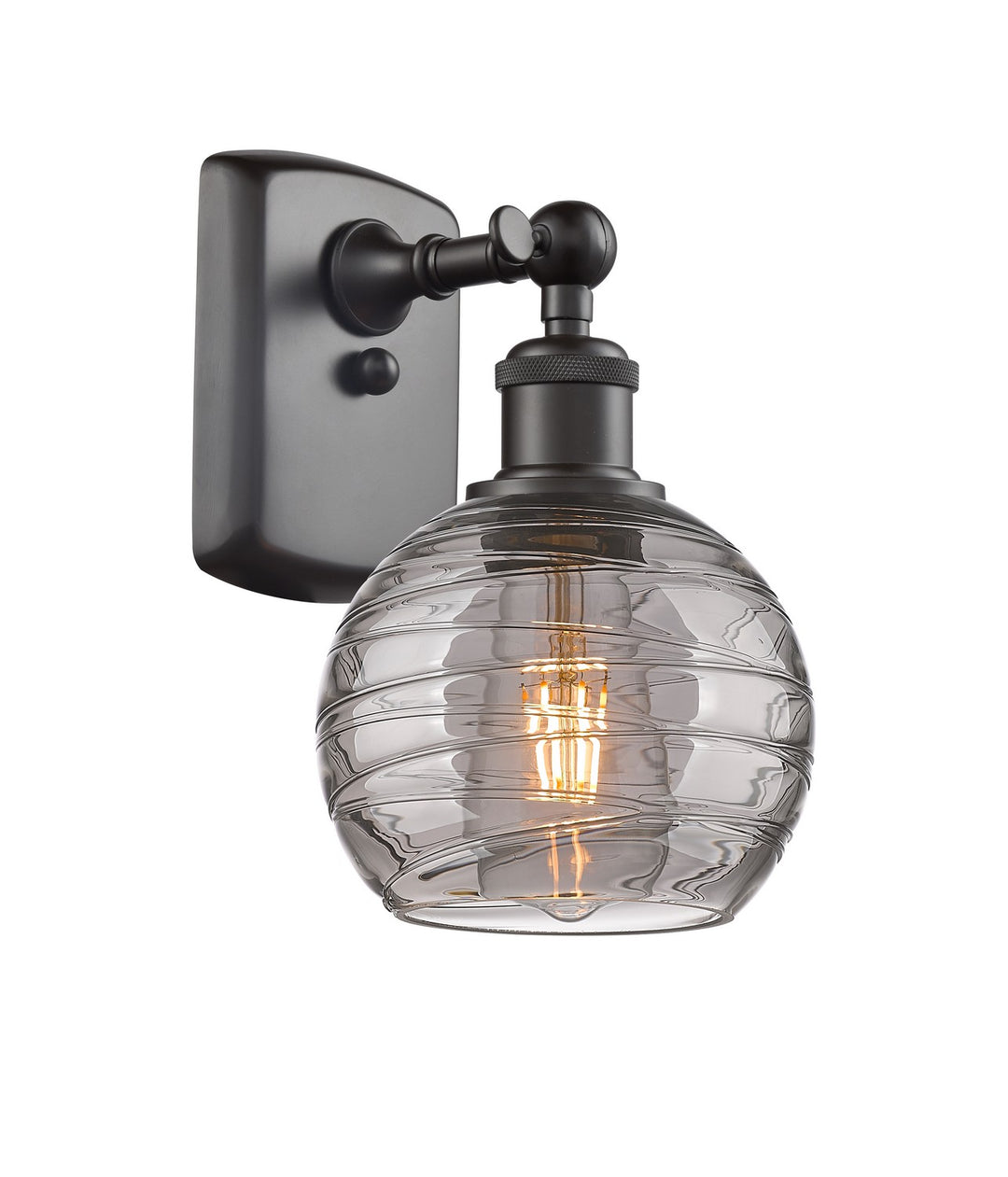 Innovations Ballston 516-1W-OB-G1213-6SM Wall Sconce Light - Oil Rubbed Bronze