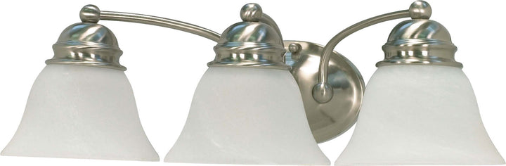 Nuvo Empire 60-342 Bath Vanity Light 21 in. wide - Brushed Nickel