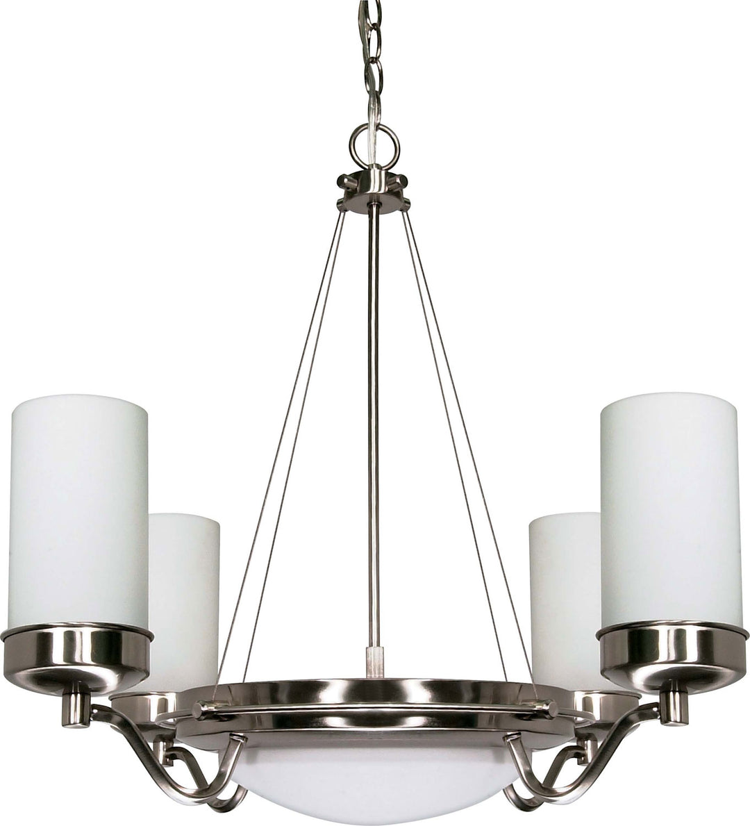 Nuvo Polaris 60-607 Chandelier Light - Brushed Nickel
