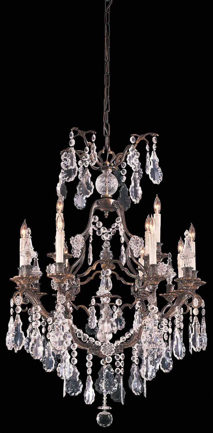 Metropolitan Chandeliers N950110 Chandelier Light - Oxide Brass
