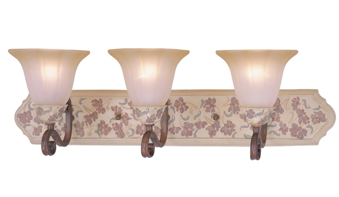 Classic Tapestry 71043 HW Bath Vanity Light 30 in. wide - Honey Walnut
