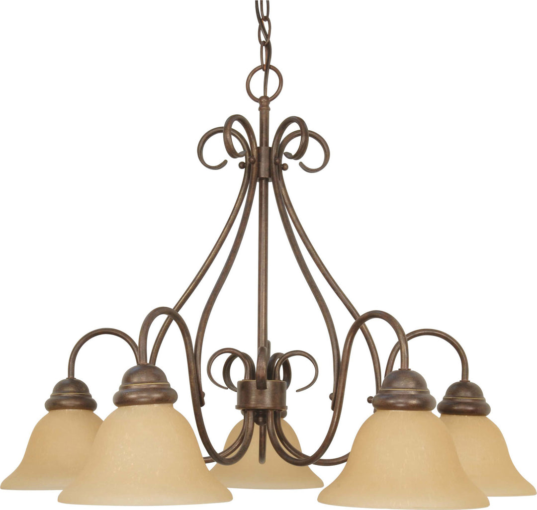 Nuvo Castillo 60-1024 Chandelier Light - Sonoma Bronze / Champagne